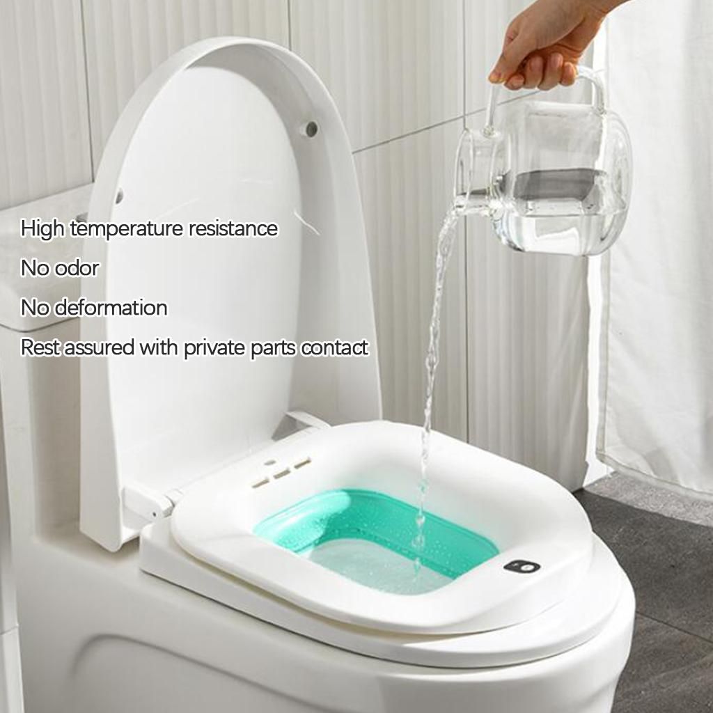 Sitz Bath For Toilet Electric Folding For Pregnant Women Elderly