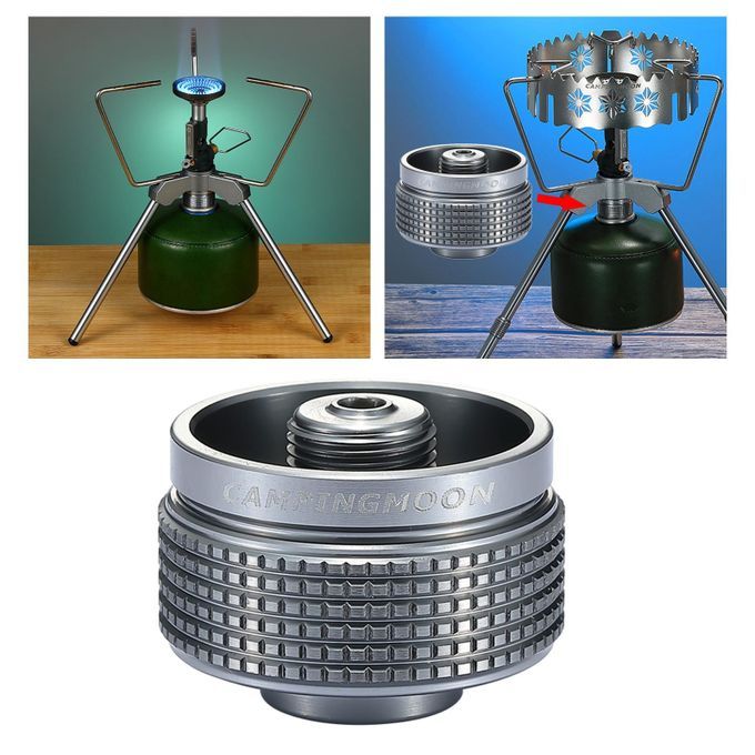 Outdoor Camping Stove Gas Adapter Cylinder Valve Propane Gas Adapter