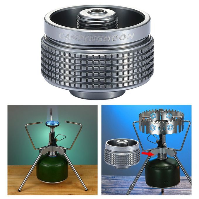 Outdoor Camping Stove Gas Adapter Cylinder Valve Propane Gas Adapter