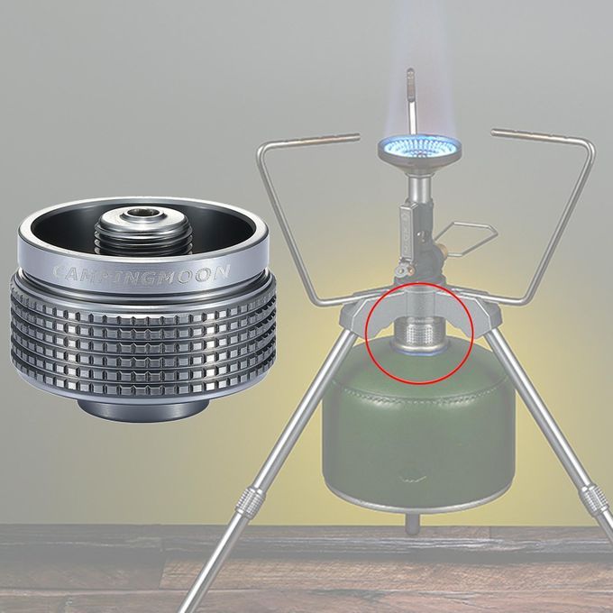 Outdoor Camping Stove Gas Adapter Cylinder Valve Propane Gas Adapter