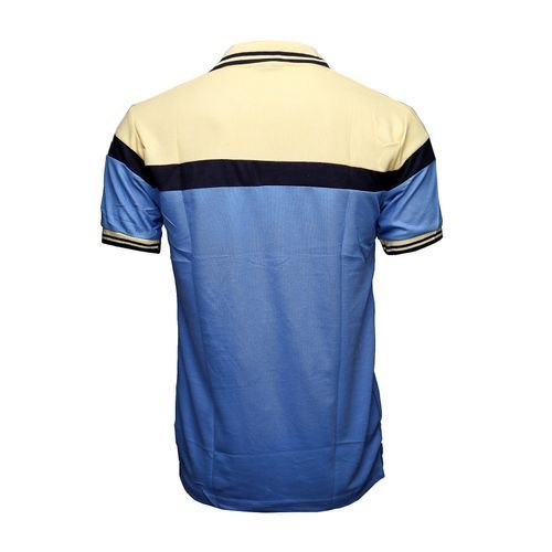 Quality Multi Color Polo T-Shirt With Buttons & Collar - Blue