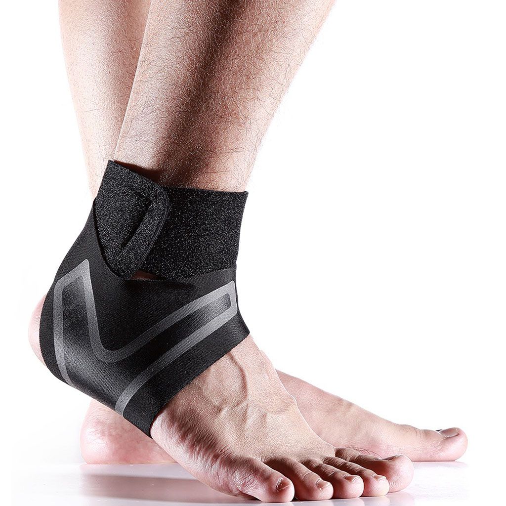 1 Pair Ankle Brace Gym Elastic Ankle Support Wraps