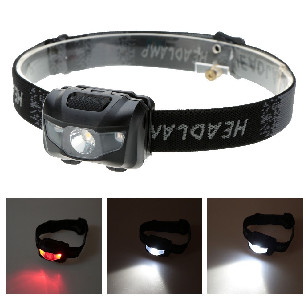 3W Lightweight Water Resistant LED Headlight Fishing Light