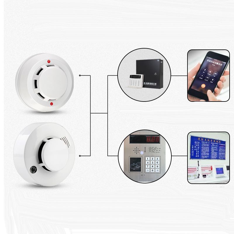 Smoke Alarms Household 12V Smoke Sensing Detectors