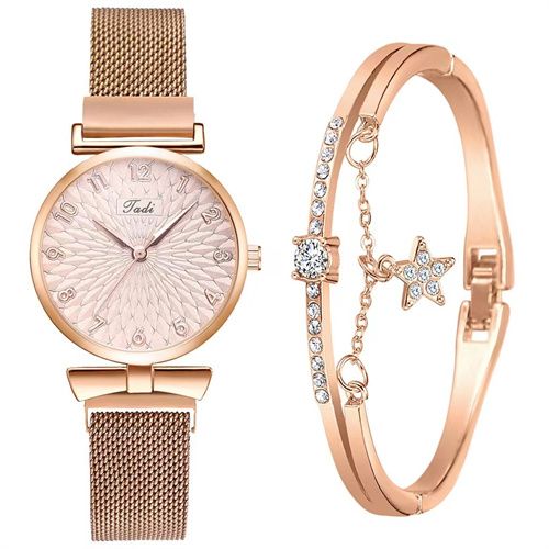 Arabic Digital Watch+bracelet Set