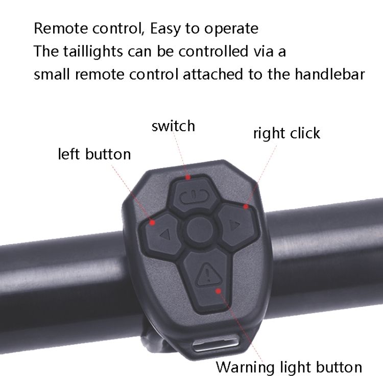 Bike USB Charging Steering Lamp
