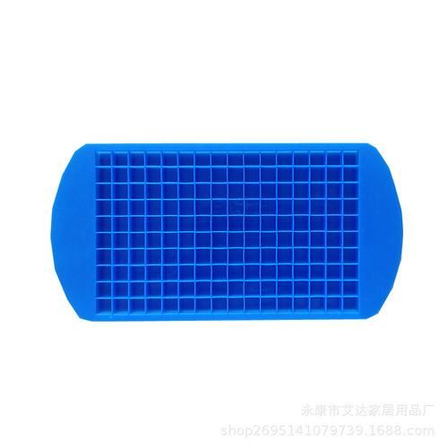 Food Level Silicone Ice Cube Maker 160 Square Tray Ice Cream Mold Summer Drink Wine Milk Tea Ice Cube Mold Kitchen Supplies