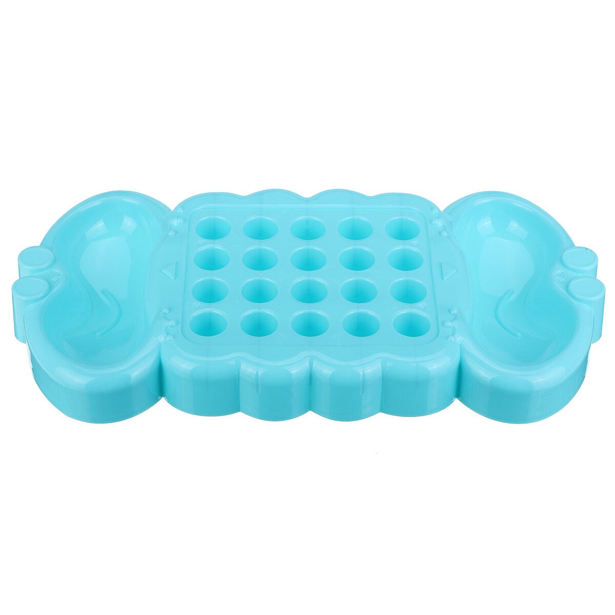 Baby Catch Frog Toy Frogs Eating Beans Toy Kids Puzzle Two-Player Desktop Game For Child Table Games Blue