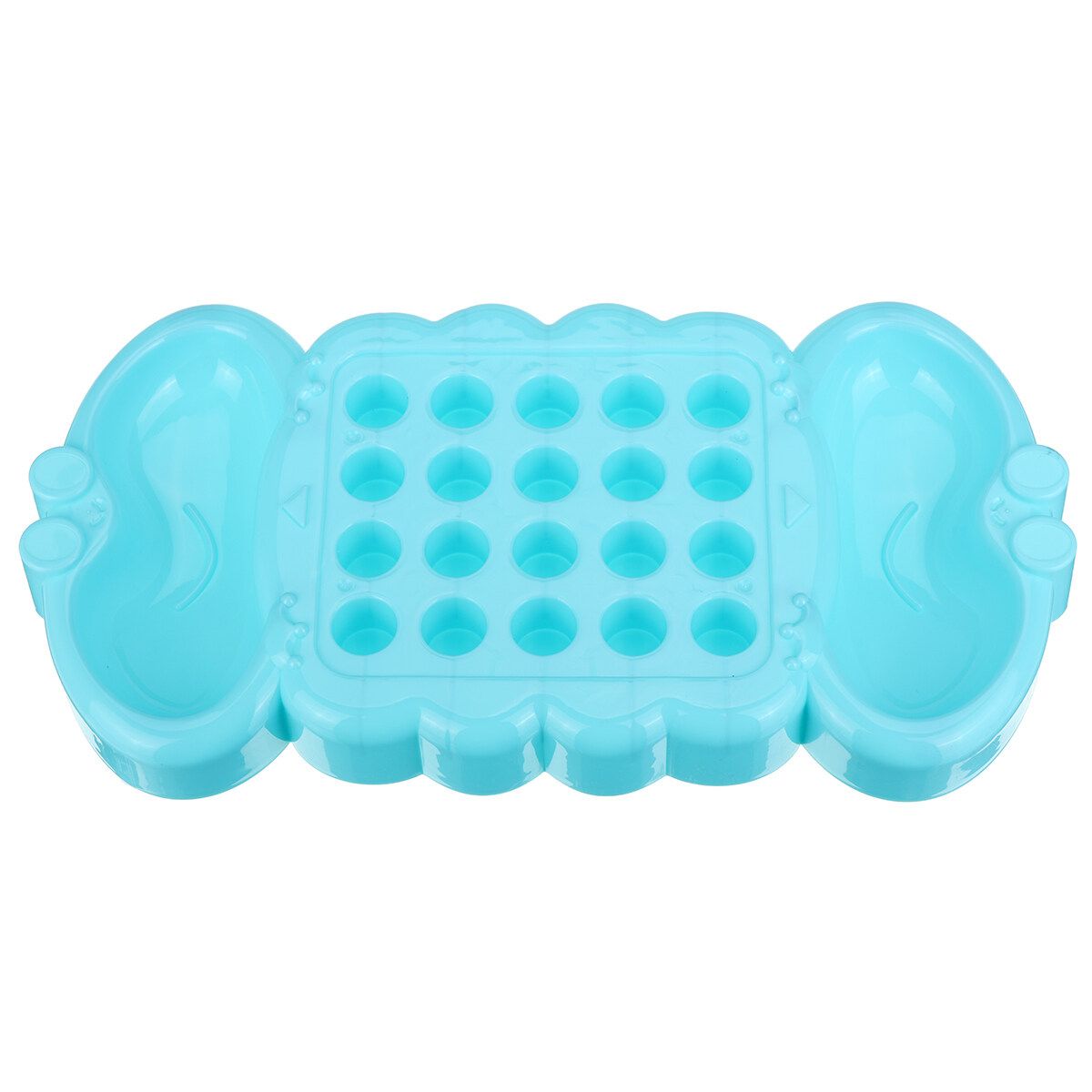 Baby Catch Frog Toy Frogs Eating Beans Toy Kids Puzzle Two-Player Desktop Game For Child Table Games Blue