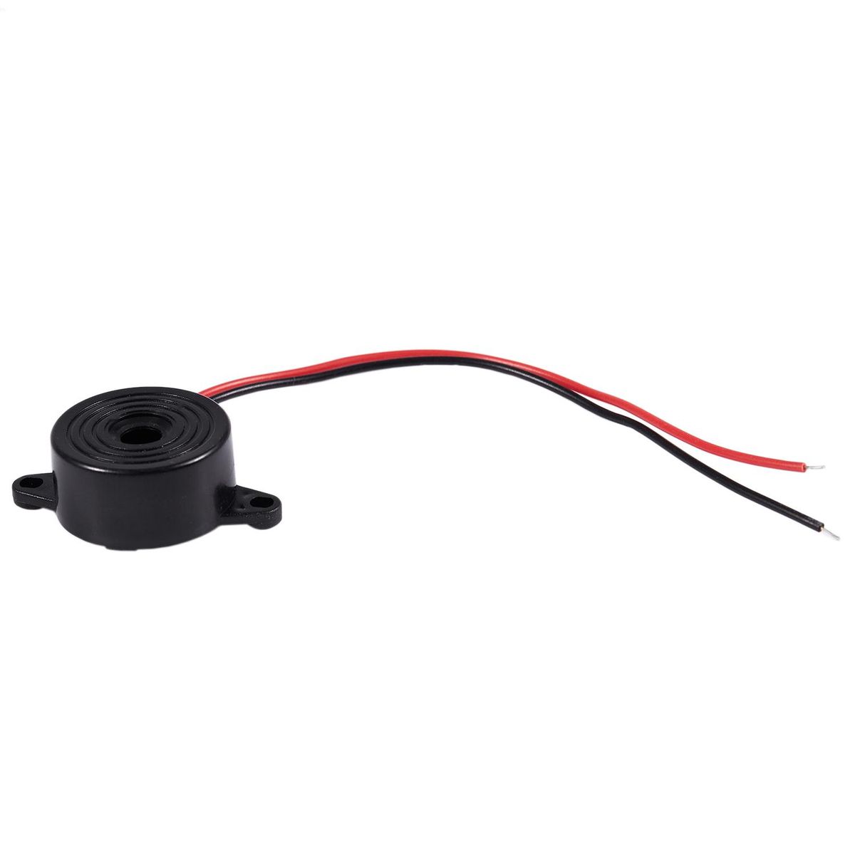 5 Pcs DC 3-24V 85dB Sound Electronic Buzzer Alarm Black 23