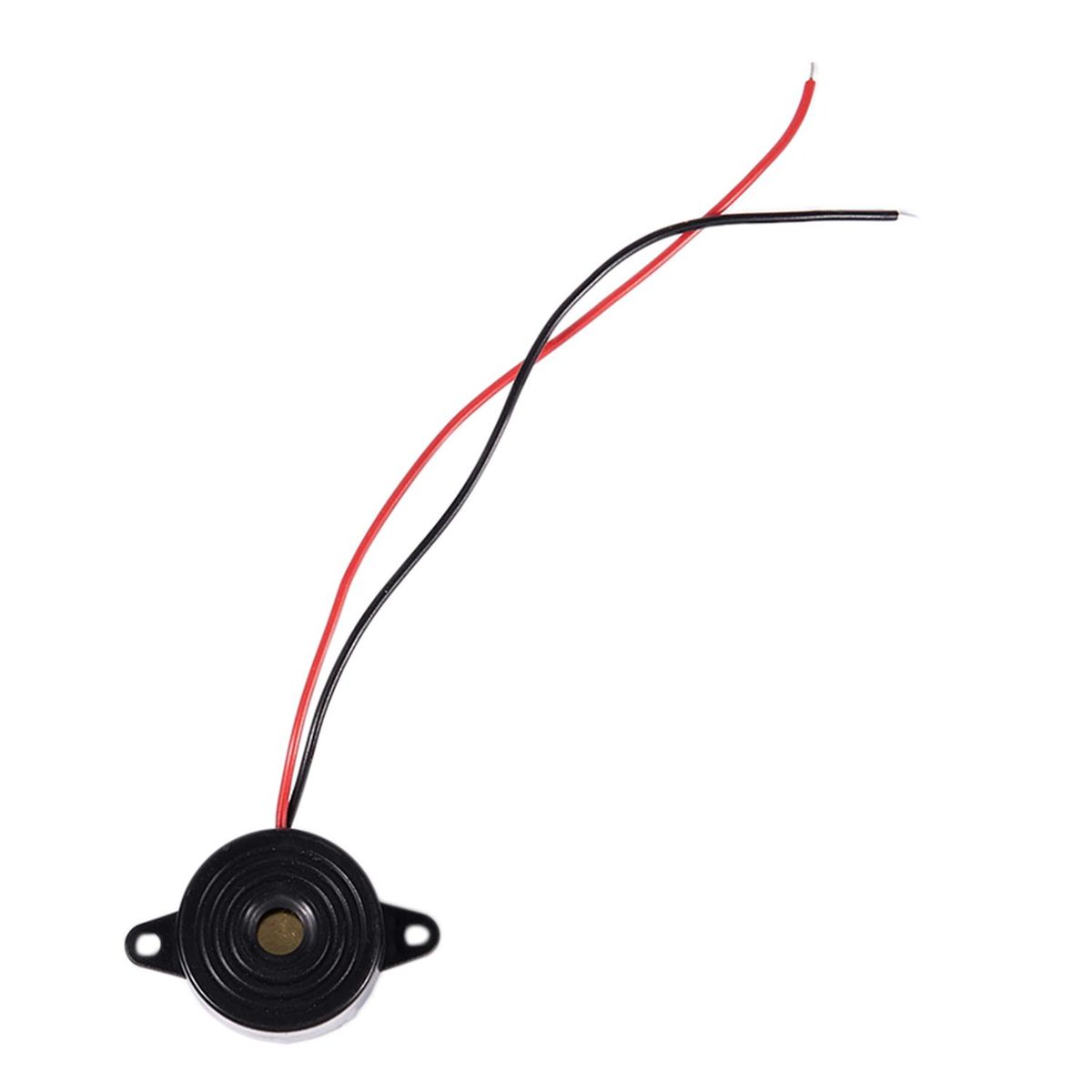 5 Pcs DC 3-24V 85dB Sound Electronic Buzzer Alarm Black 23