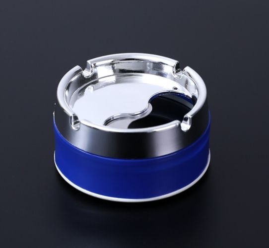 Durable Protable AshTray Stainless Steel High Temperature Resistant Ashtrays Tobacco Bowl Desktop Ash Holder Home Desk Accessori