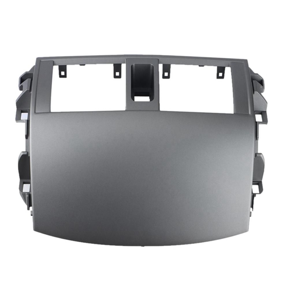 55670-02160 Car Dashboard Air Conditioning Outlet Panel Grille Cover for Toyota Corolla Altis 2007-2013 Silver Grey