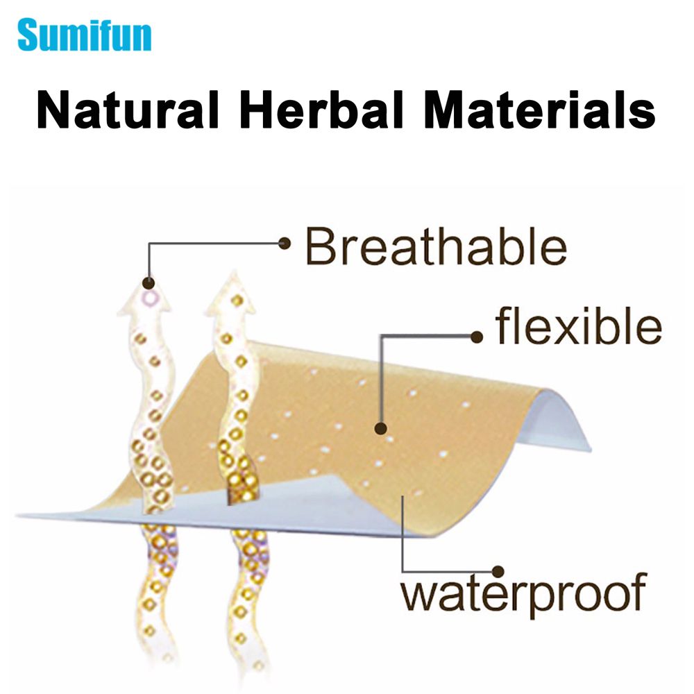 Massager Body Medicine Plaster Chinese Muscle Tens Sumifun Care Health Patch K00606 Back Pain 48Pcs/6Bags Joints Neck