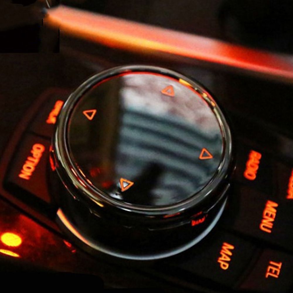 Multi-Media Knob Trim Cover Central Control Switch Button