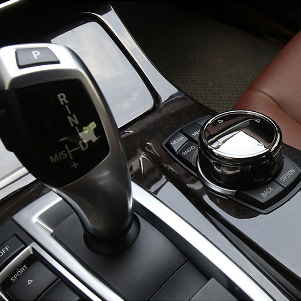 Multi-Media Knob Trim Cover Central Control Switch Button