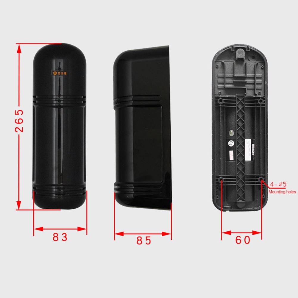 ABE-200 Three-Beam Infrared Detector Home Safety Protective