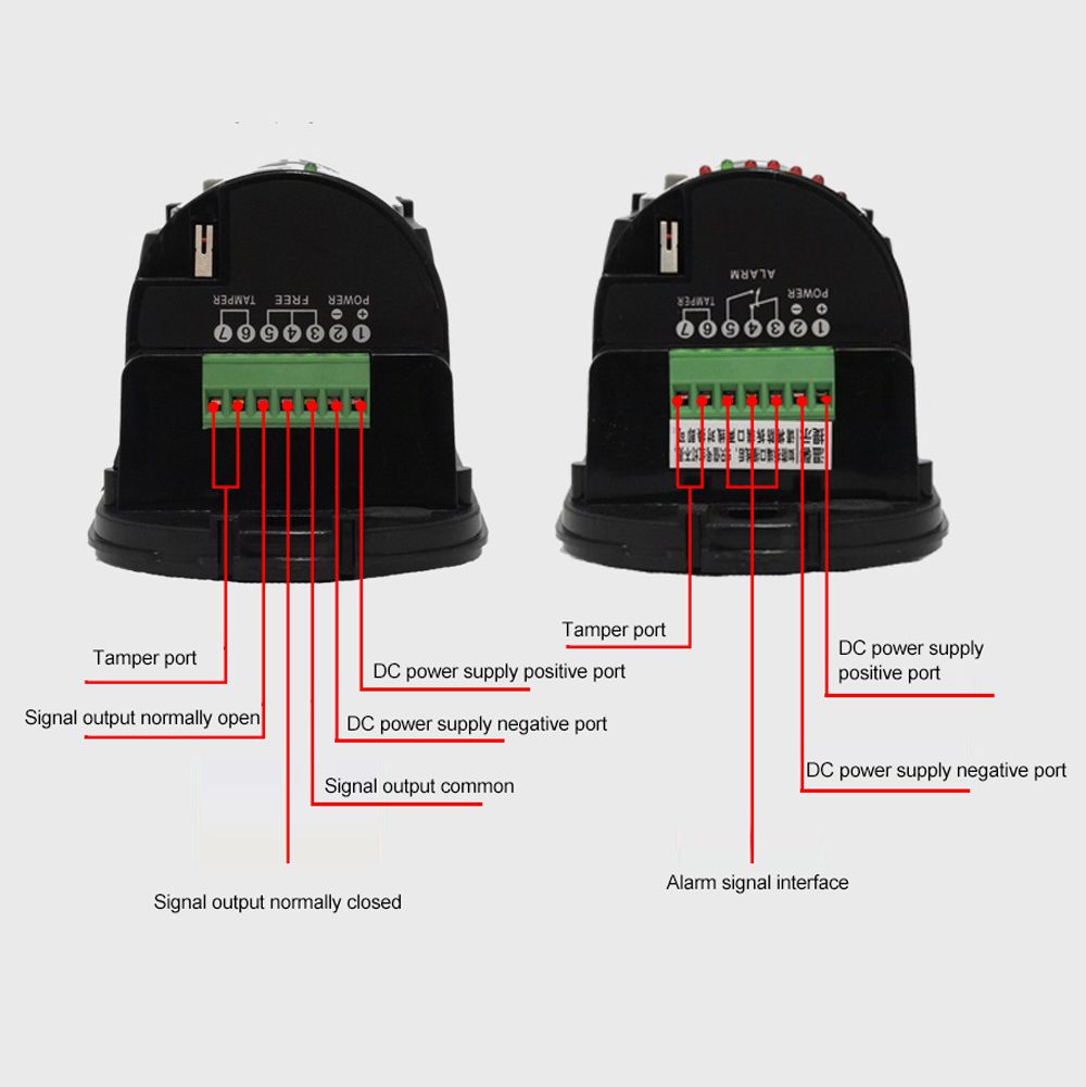 ABE-200 Three-Beam Infrared Detector Home Safety Protective