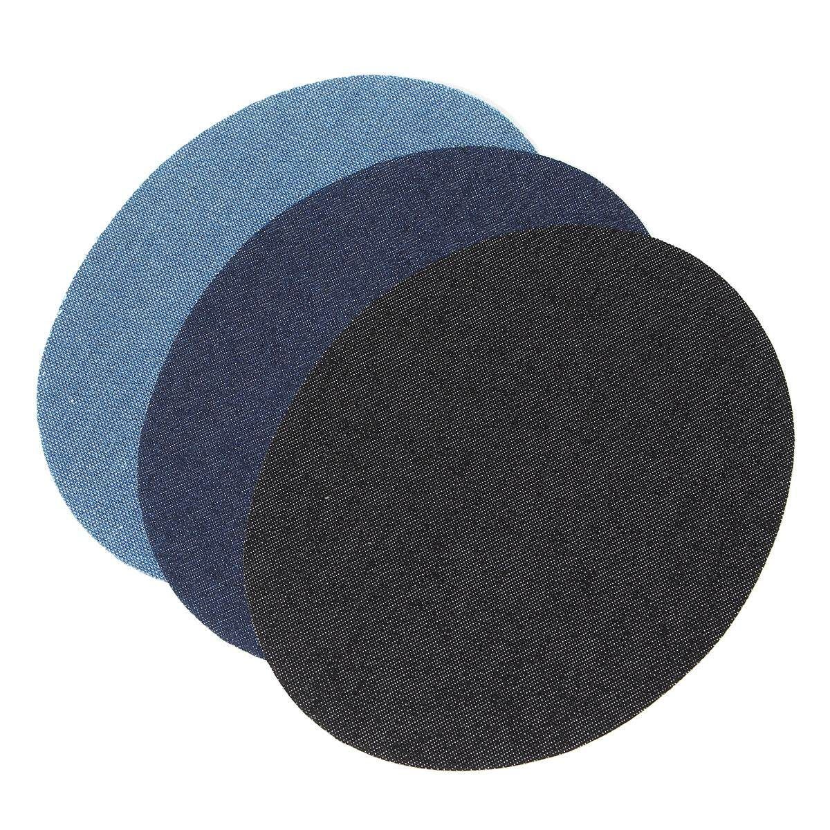 12Pcs Assorted Iron On Jeans Denim/Twill/Cotton Repairs Elbow Knee Patch Sewing Applique DIY