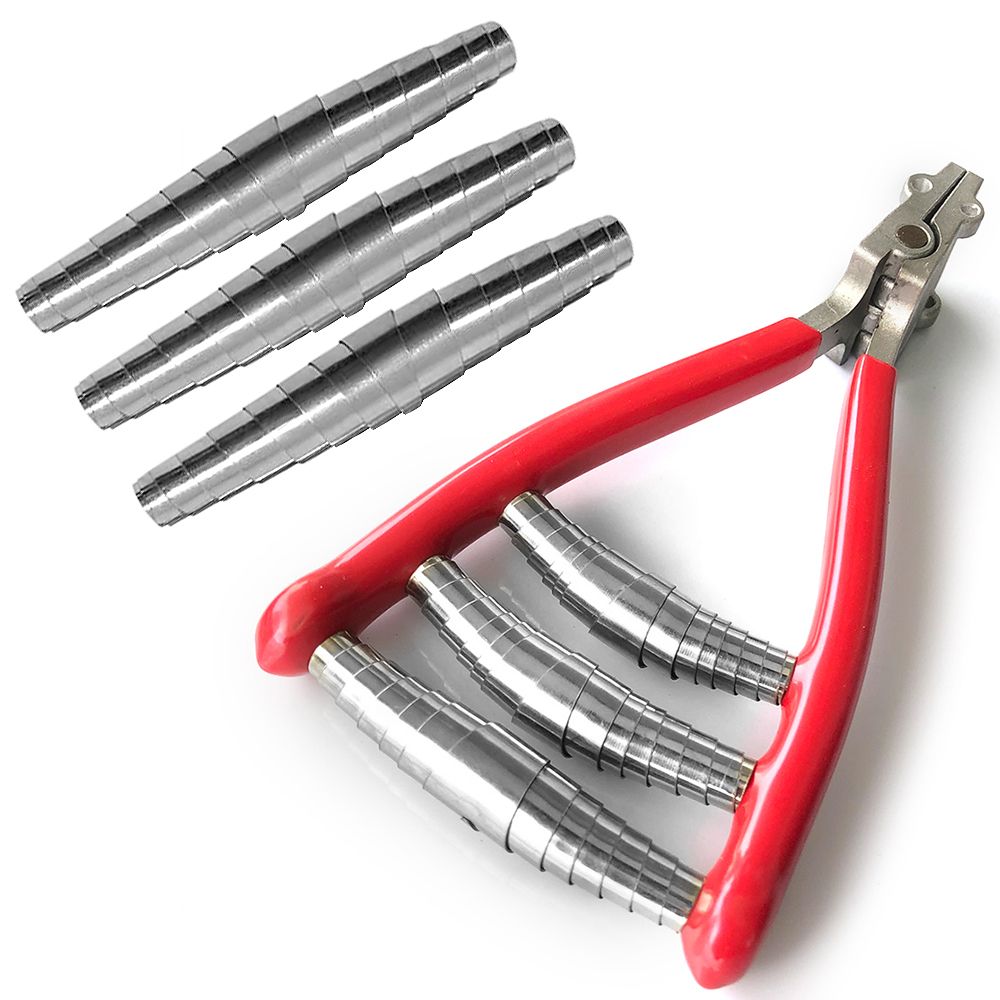Spring Loaded Aluminum Starting Clamp Stringing Tool For