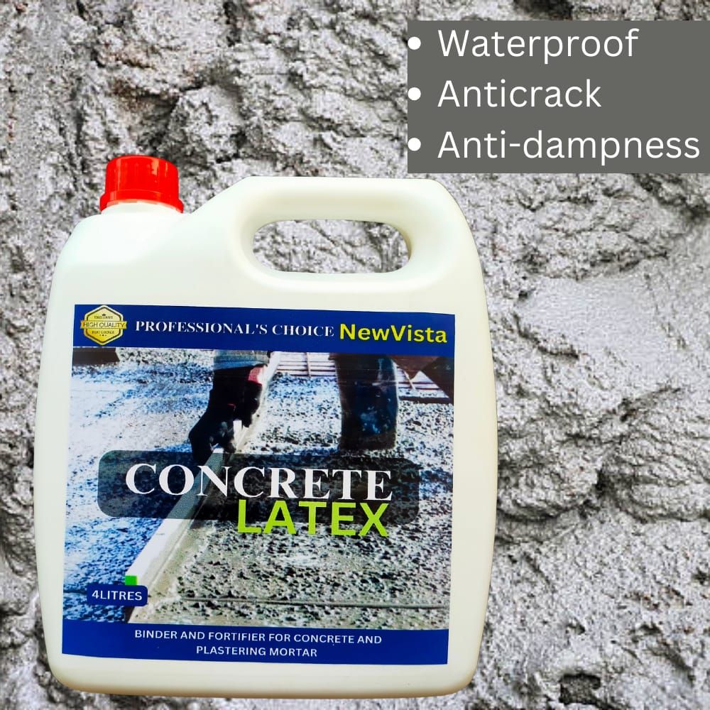 Concrete LATEX (Concrete & Mortar Admixture)- 4Litres