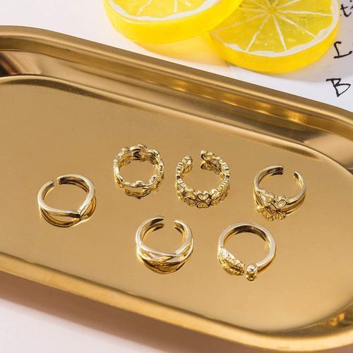 12pcs/set Summer Fashion Foot Leg Beach Geometric Open Barefoot Finger Rings Cute Arrow Heart Feather Toe Rings Women Jewelry