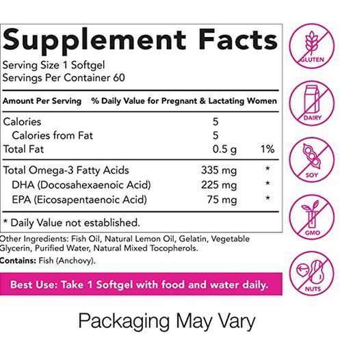 DHA Prenatal Multivitamin  60 Capsules