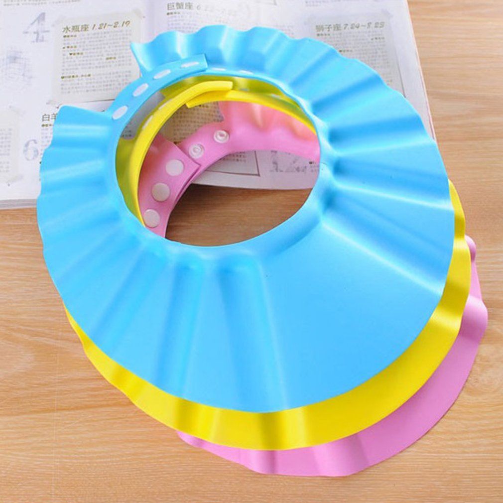 CB Shampoo Protective Cap For Baby Wash Hair Shield Children Bathing Shower Hat