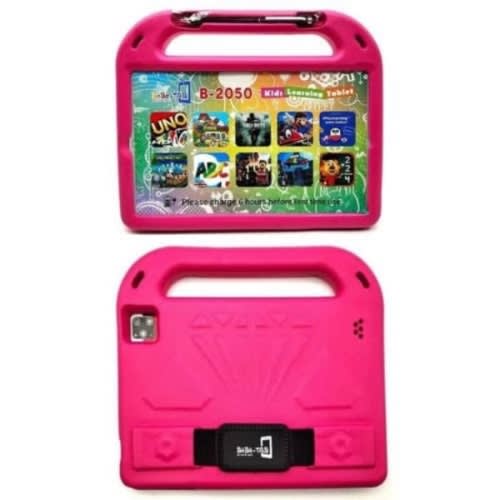 Tab B2050 Kids Tablet -64GB ROM  + 4GB RAM - Dual Sim- 4000mAh - Pink