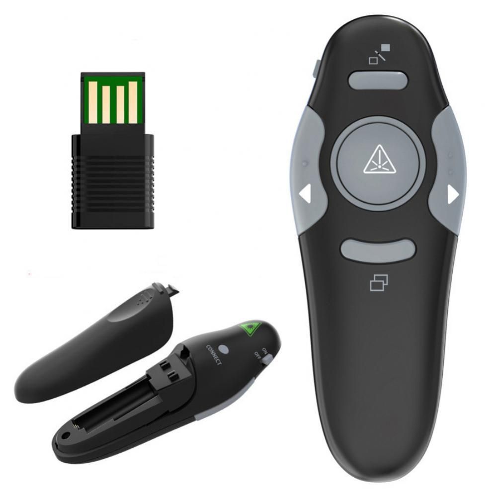 Usb Powerpoint Remote Clicker 2.4ghz Rf Presenter Pen Projection Remote Control Page Turning Control Flip Ppt Wireless Teaching