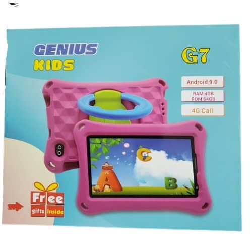 G7 Tablet -7" - 4GB RAM - 64GB ROM - Single Sim + Pink Free Pouch