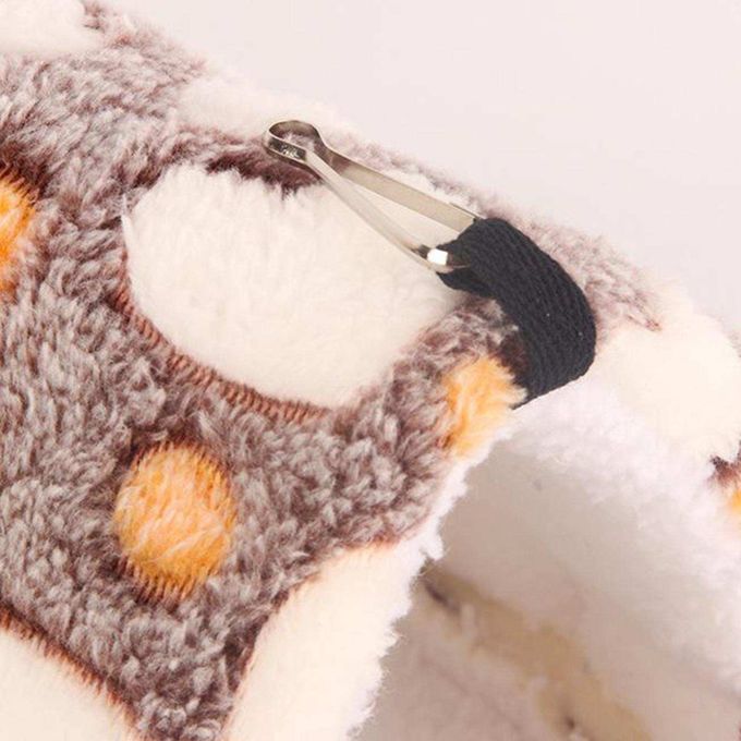 Velvet Pet Hammock Hamster Rat Bird Parrot Ferret Coffee 17x15cm