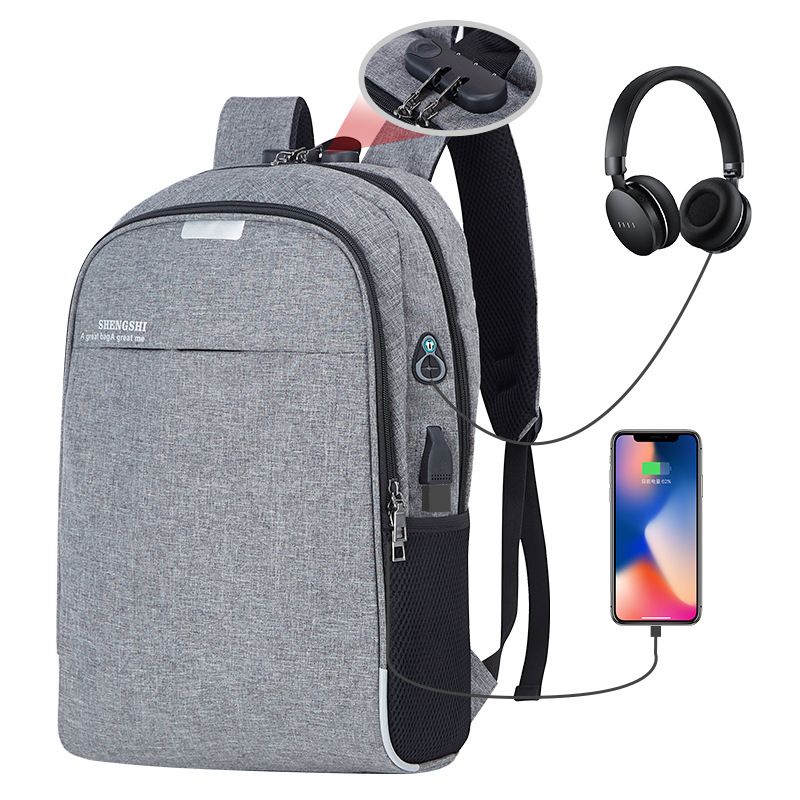 Password Lock Anti Theft Laptop Backpack