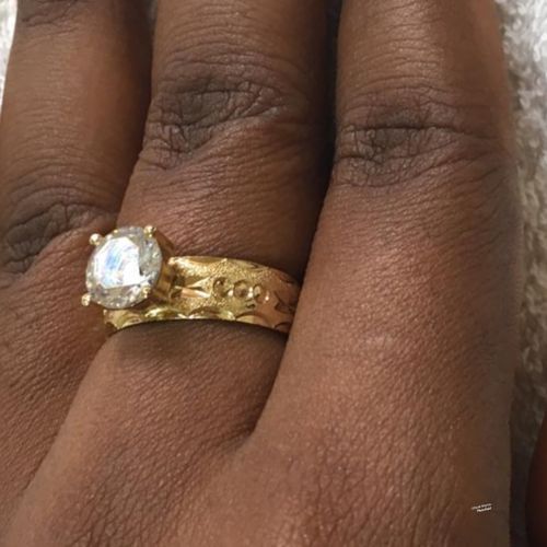Italian Wedding Ring Sets -Gold