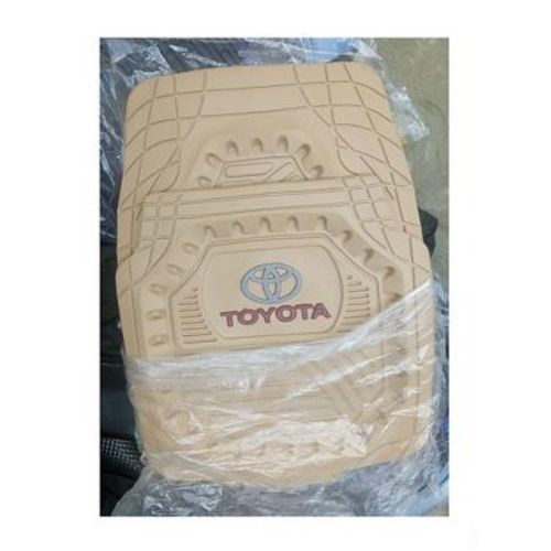 Cream 5pieces Toyota Foot Mat