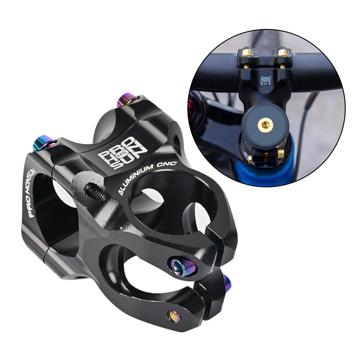 3 Pcs  Aluminium Alloy  Mountain Bike Handlebar