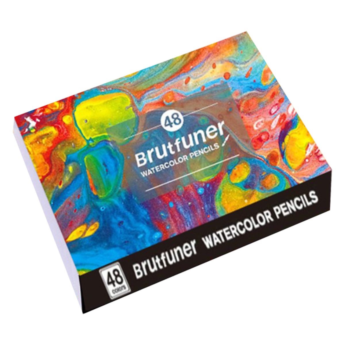 48 Watercolor Pencils Set Pre-Sharpened
