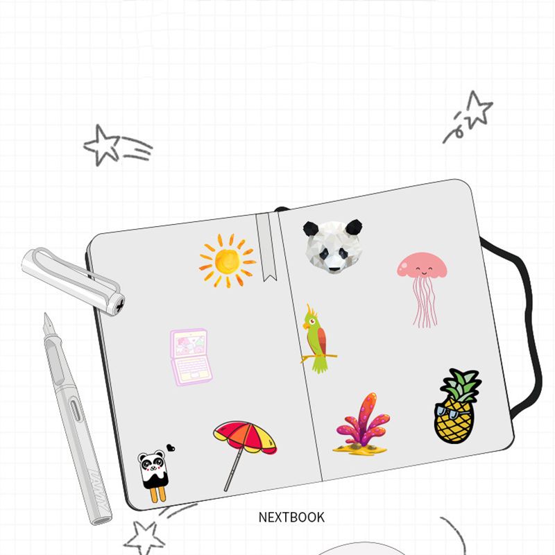50pcs Cute Stickers Vinyl Lap Stickers For Teens Girls