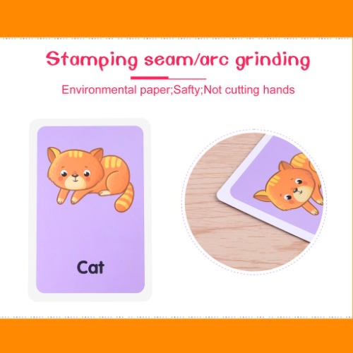 5in1 Kids Flash Cards -36 Pieces