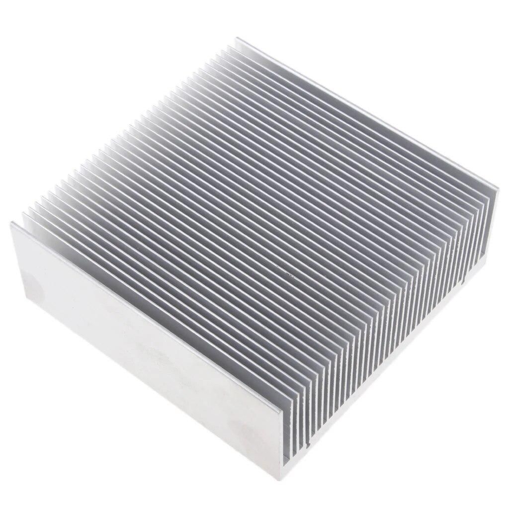 125*125*45mm Cooling Fin, Aluminum Heat Sink Radiator for CPU RAM 100W IC LED Power Amplifer ect.