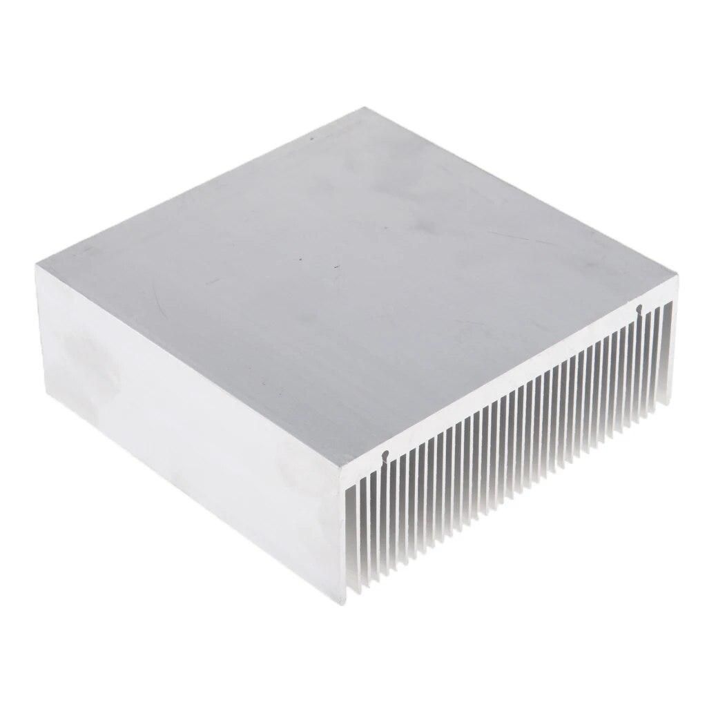 125*125*45mm Cooling Fin, Aluminum Heat Sink Radiator for CPU RAM 100W IC LED Power Amplifer ect.