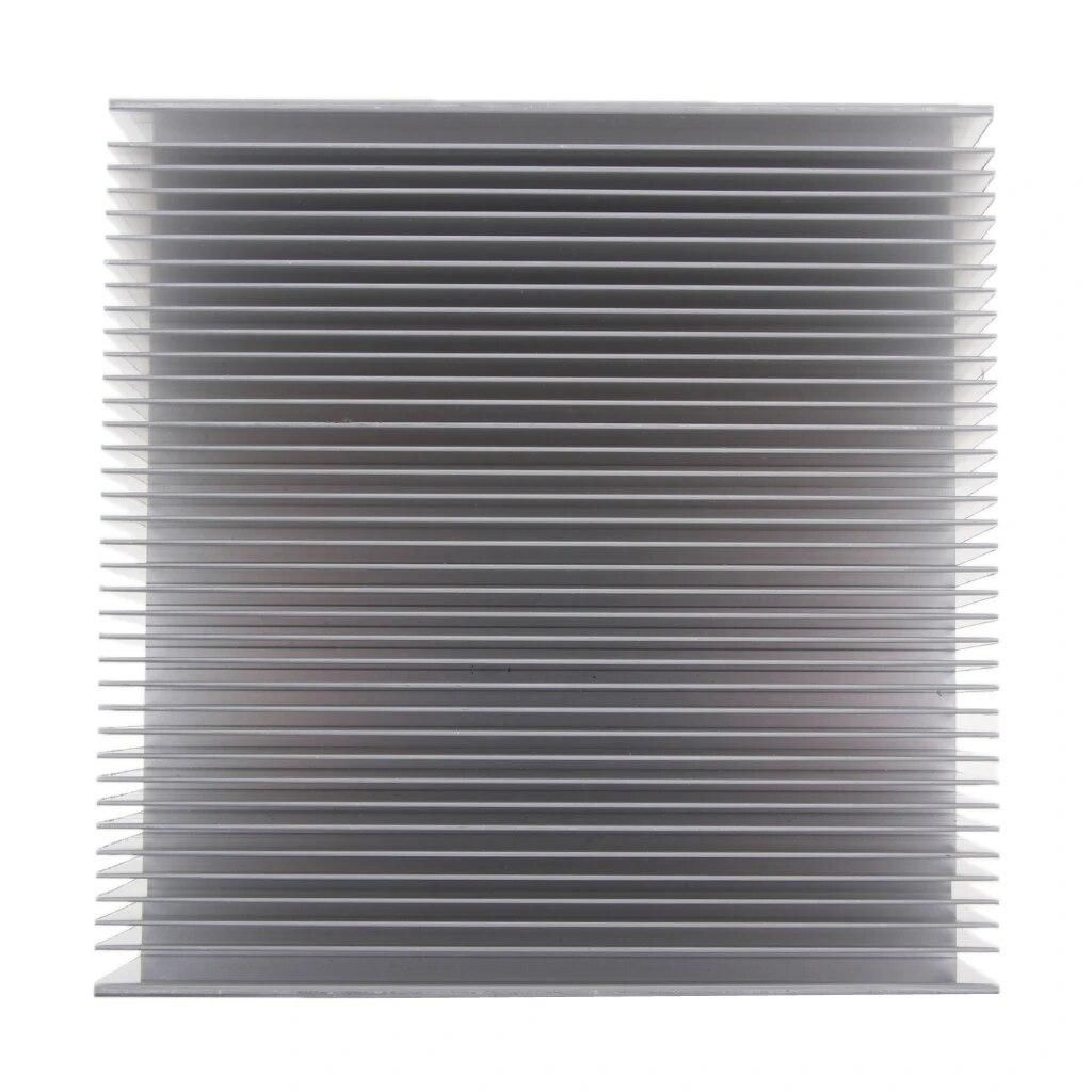 125*125*45mm Cooling Fin, Aluminum Heat Sink Radiator for CPU RAM 100W IC LED Power Amplifer ect.