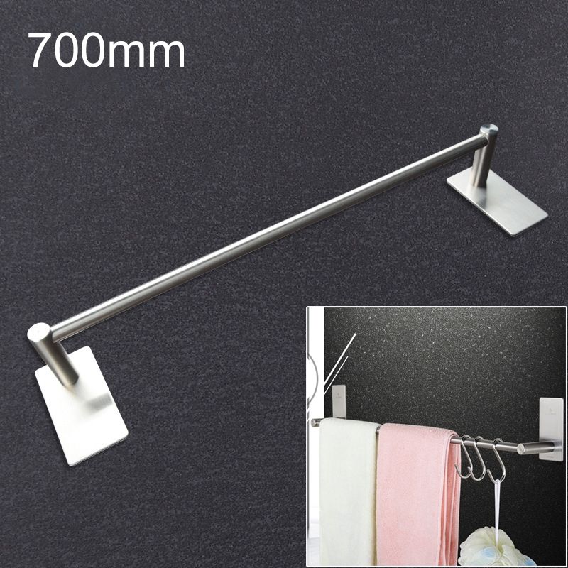 Stainless Steel Single Rod Towel Shelf