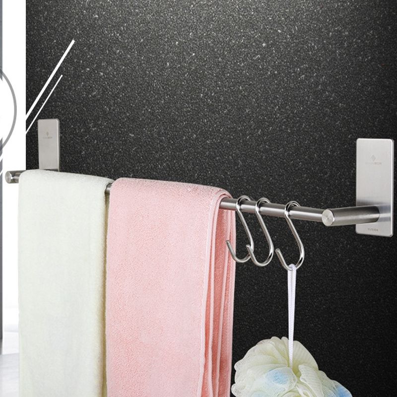 Stainless Steel Single Rod Towel Shelf