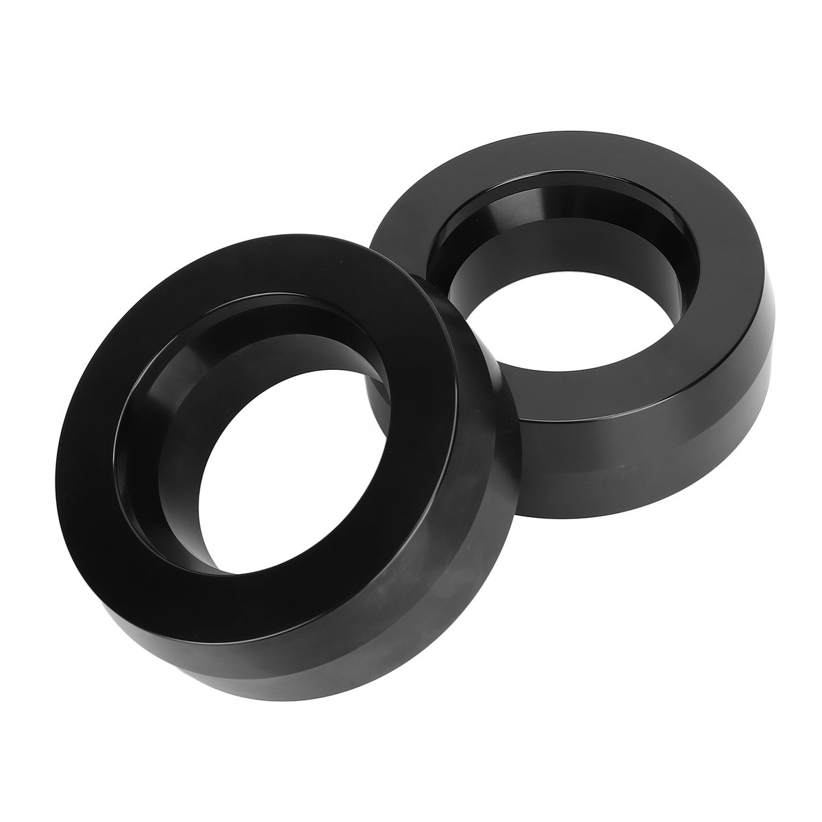 2pcs Leveling Lift Kit Front Strut Spacer 3in Carbon Steel