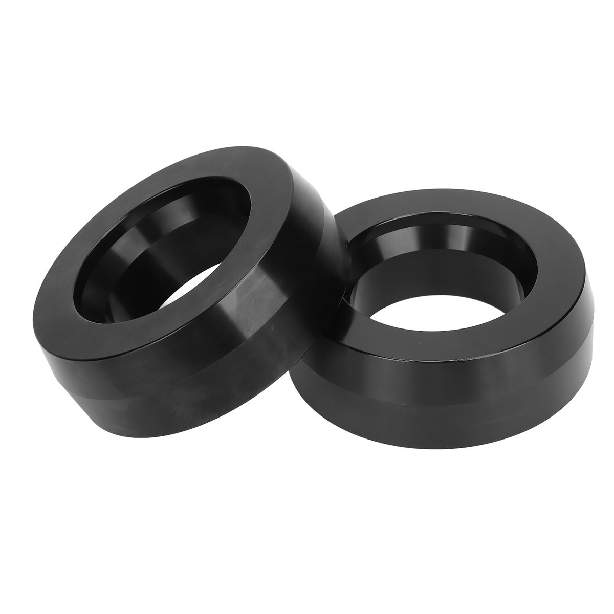 2pcs Leveling Lift Kit Front Strut Spacer 3in Carbon Steel
