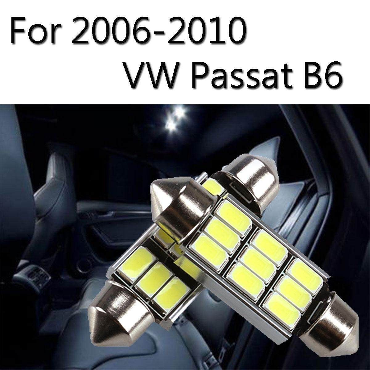 16pcs White Canbus Interior Lamp LED Light Package For VW Passat B6 2006-2010