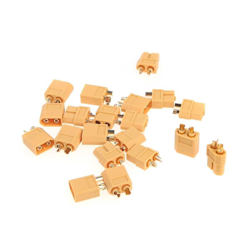 10 Pairs XT60 XT-60 Male Female Bullet Connectors Plug For