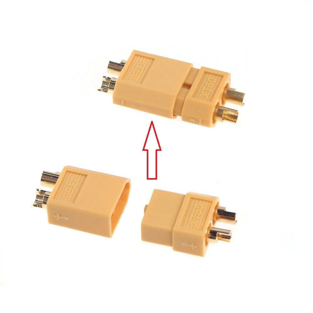 10 Pairs XT60 XT-60 Male Female Bullet Connectors Plug For