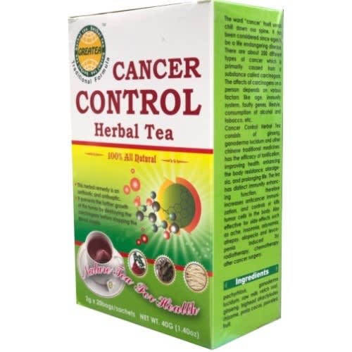 GreaTea Cancer Control Herbal Tea - 20teabags